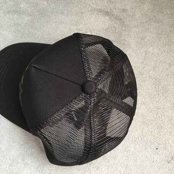 Amiri M.A. Logo Embroidered Baseball Cap Black main image 8